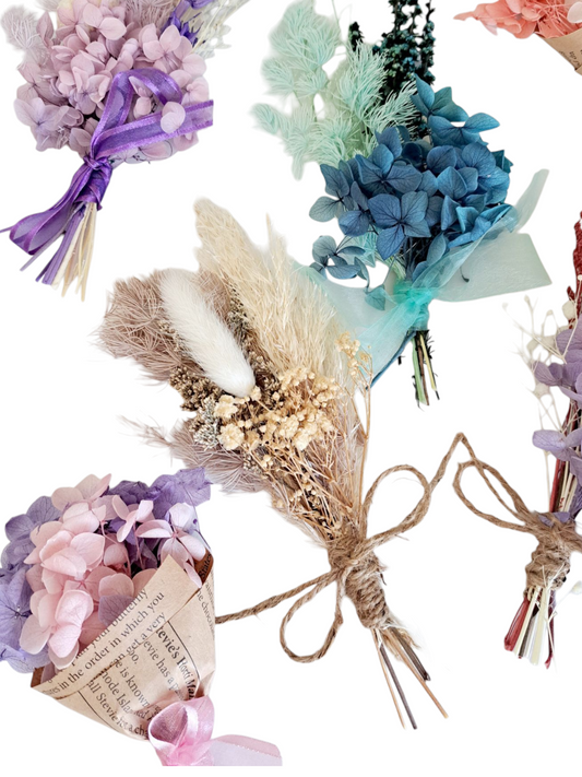Sprig of Dried Flowers - Forever Bloomed