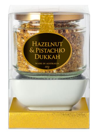Dipping Bowl Set - Hazelnut & Pistachio Dukkah 105g