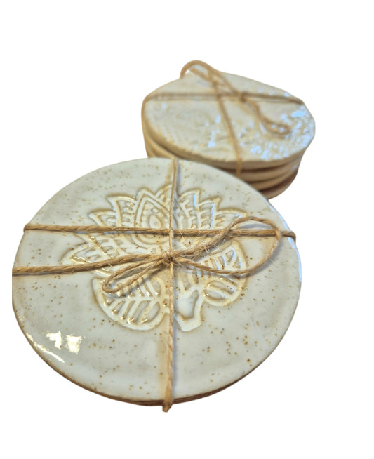 Handmade Ceramic Coasters - Sunset Ceramics