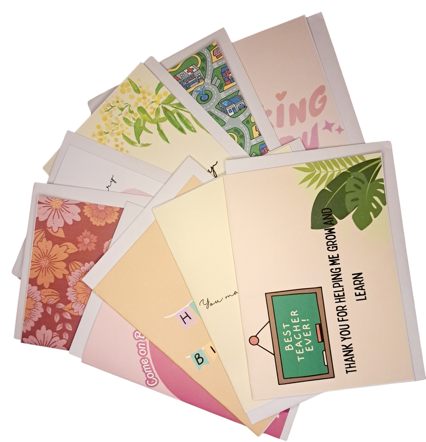 Blank Message Card - Little Ali's Parties