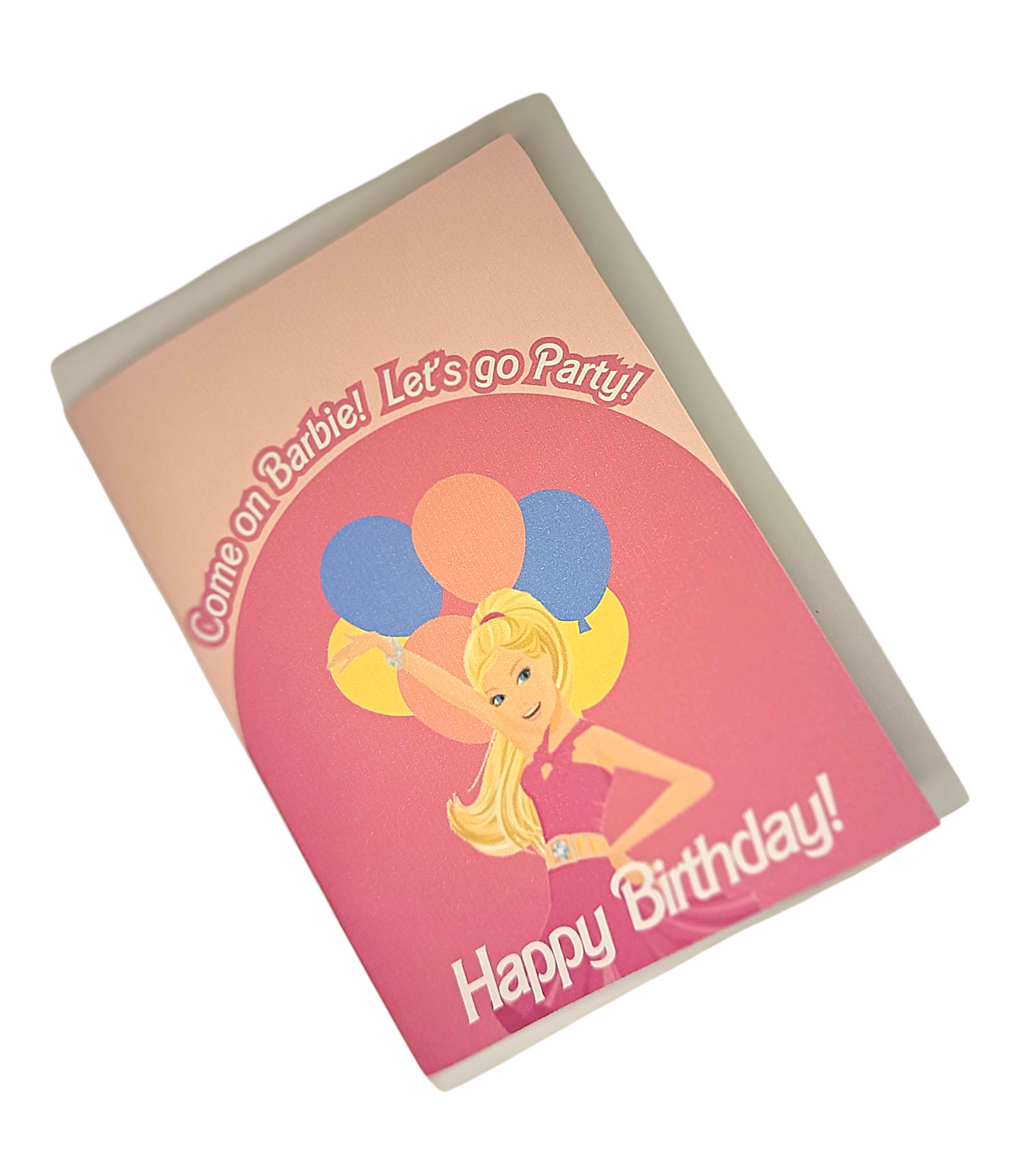 Blank Message Card - Little Ali's Parties