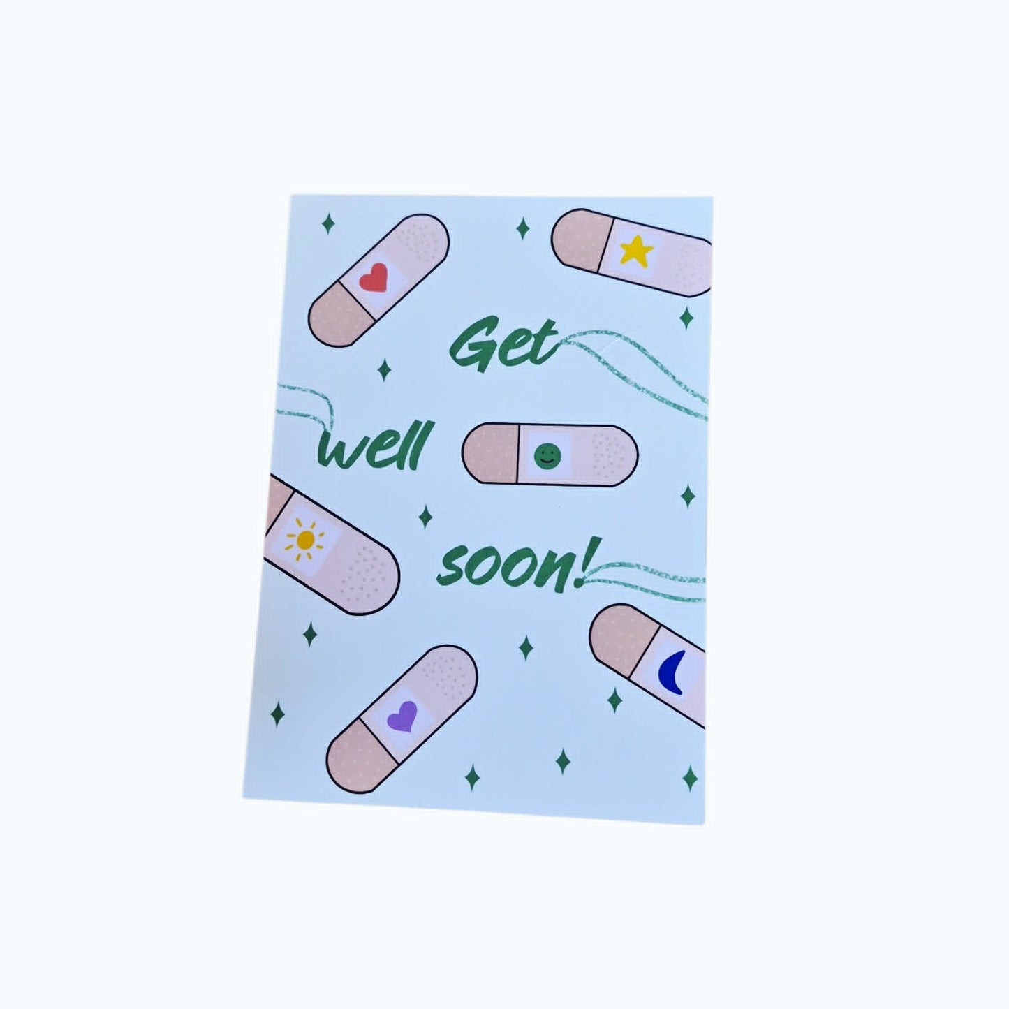 Blank Message Card - Little Gecko