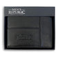 Black  Genuine Leather Wallet - Men's Republic