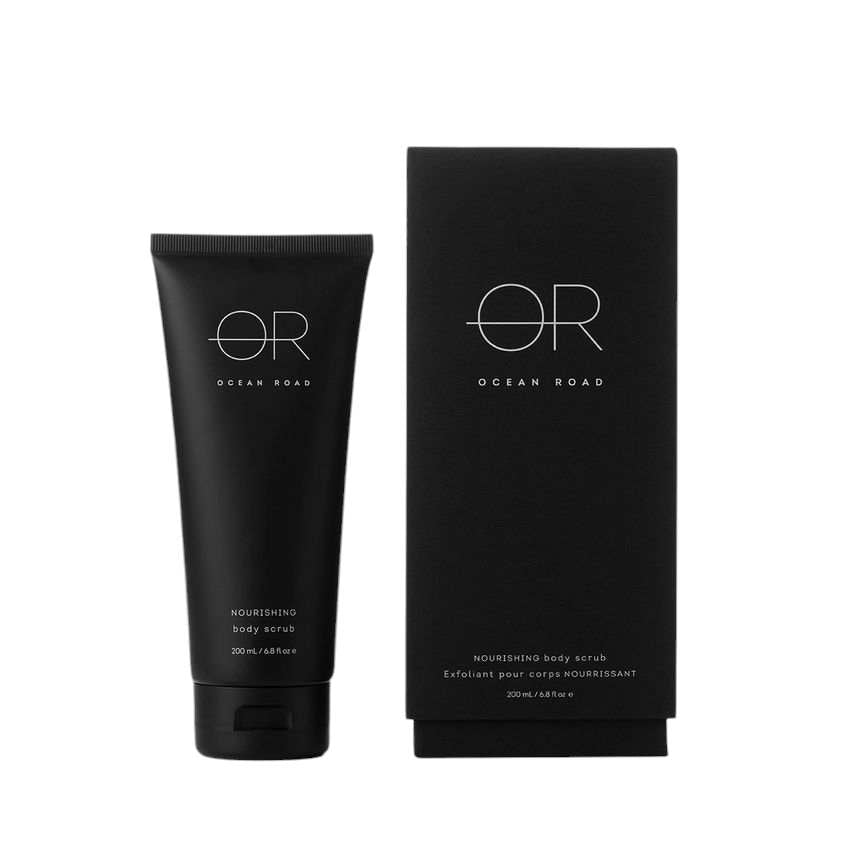 Ocean Road Black Body Scrub 200ml