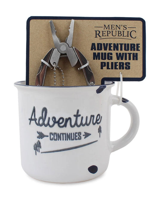 Adventure Mugs with Tool Gift Set - Men's Republic