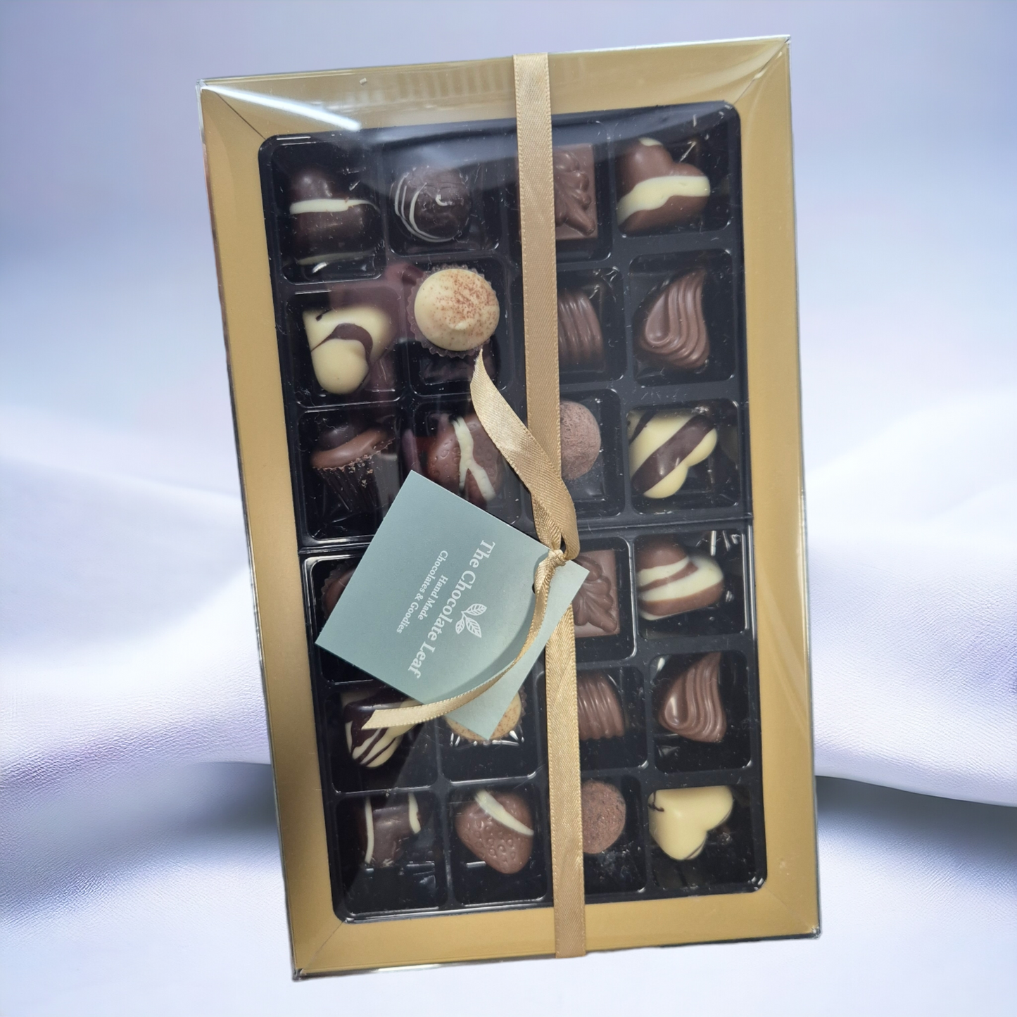 Box of 24 Assorted Belguim Chocolates - The Chocolate Leaf