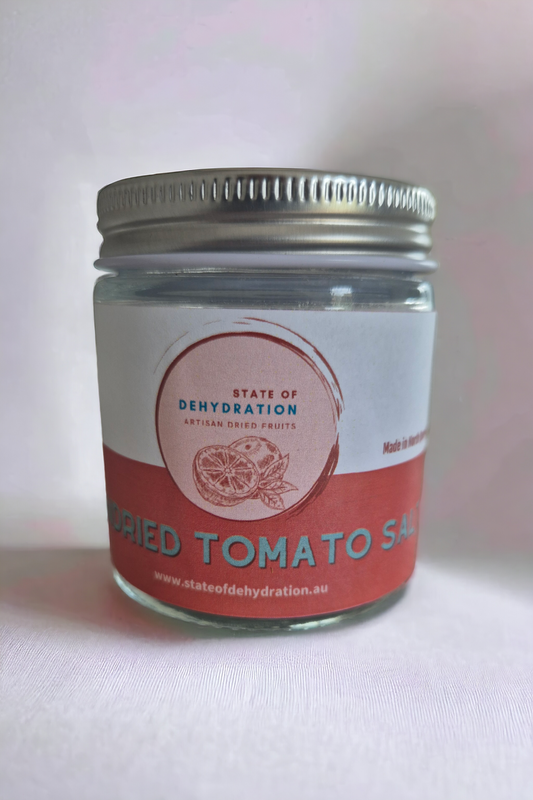 Sundried Tomato Salt - State of Dehydration