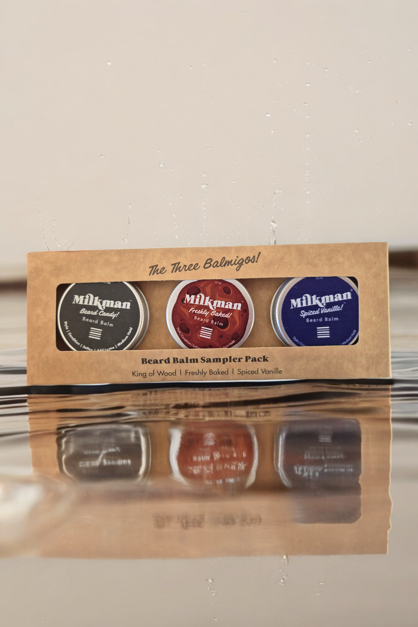 3 Pack Beard Balm Minis - Milkman Grooming Co.