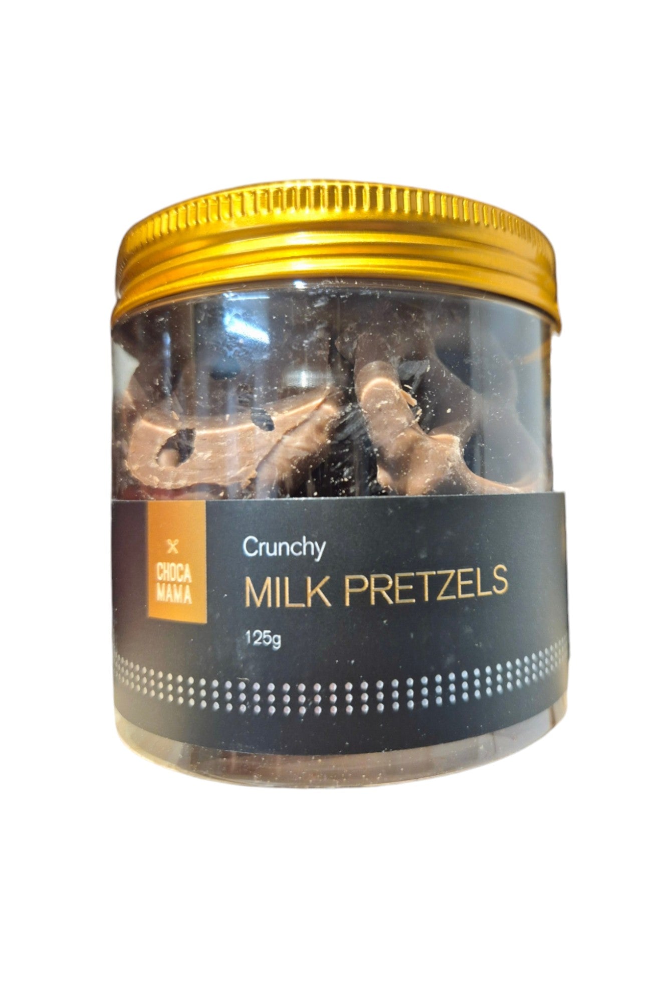 Milk Chocolate Coated Pretzel Jar