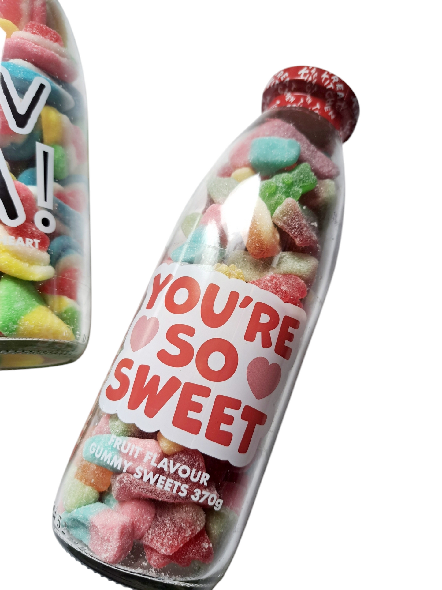 Lolly Filled Milk Jars