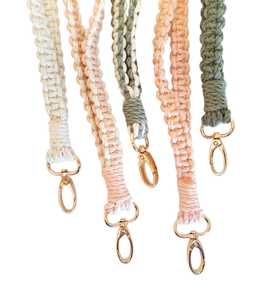 Macrame Lanyard - Handmade by  KrissKross