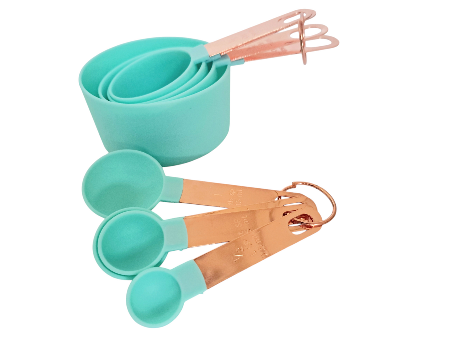 8 Piece Measuring Set - Spoons & Cups