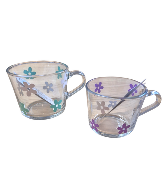 Glass Tea Cups - Balanced By Mon