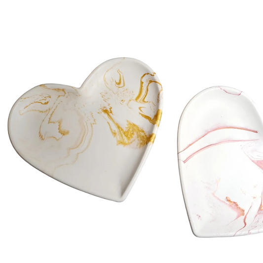 Heart Shaped Trinket Dish - Yat Crafts