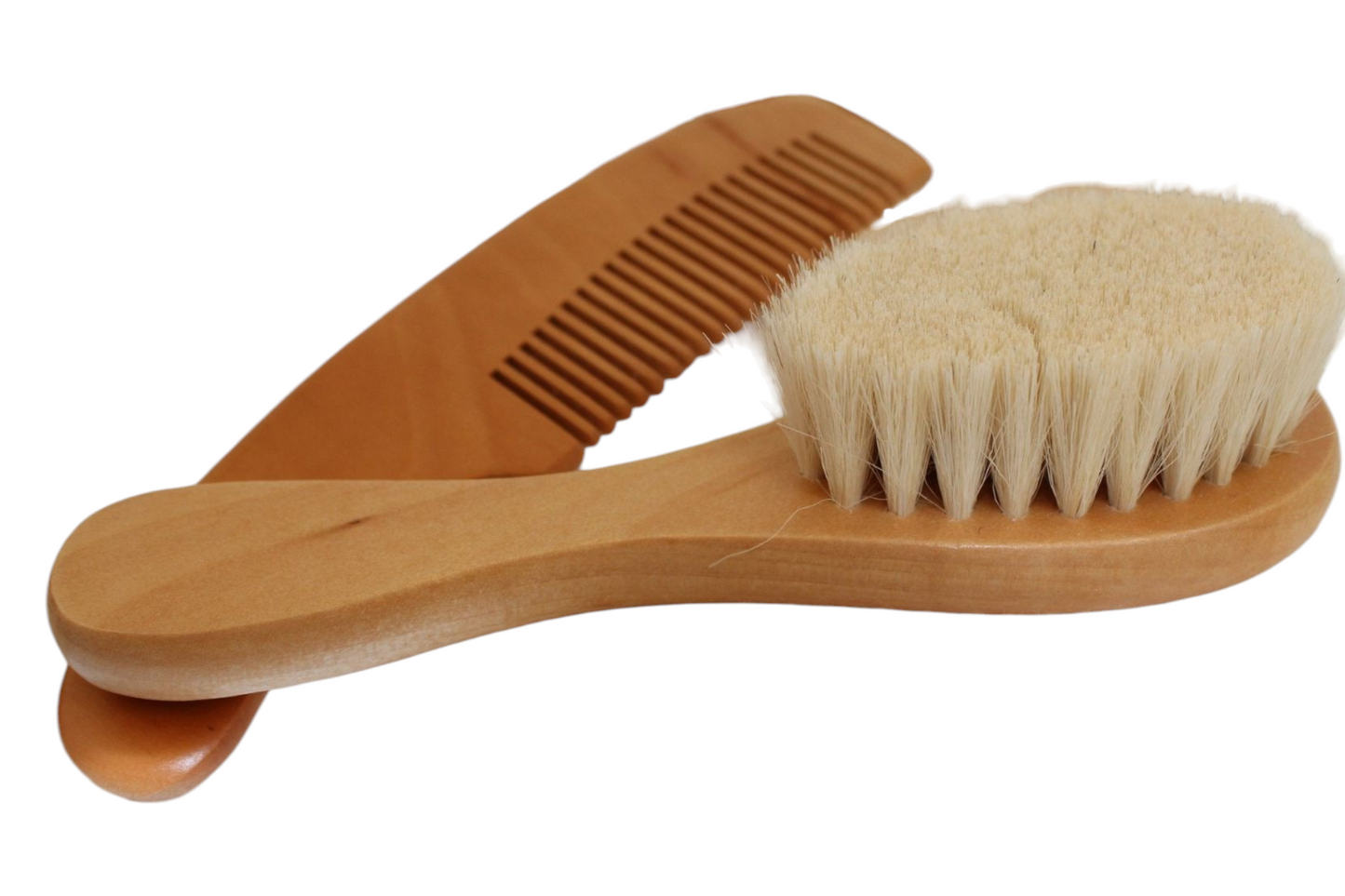 Wooden Baby Brush Set