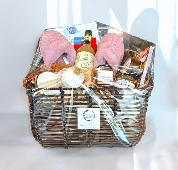 Create Your Own Cellophaned Basket Hamper - START HERE