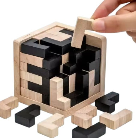 Wooden Puzzle Cube