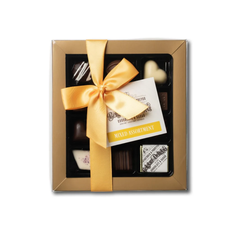 Box of 12 Assorted Belgium Chocolates - Belgium Delights