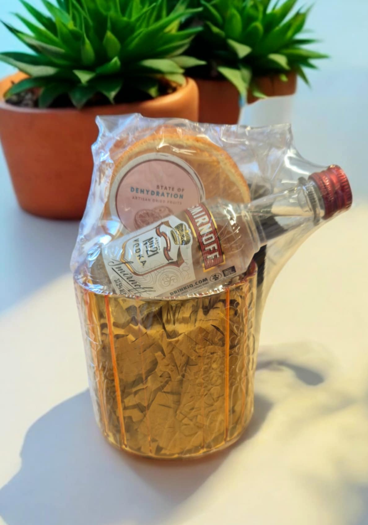 Cocktail in A Glass - Shrink Wrapped Gift