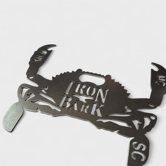 Qld Stainless Steel Crab Measure - Iron & Bark