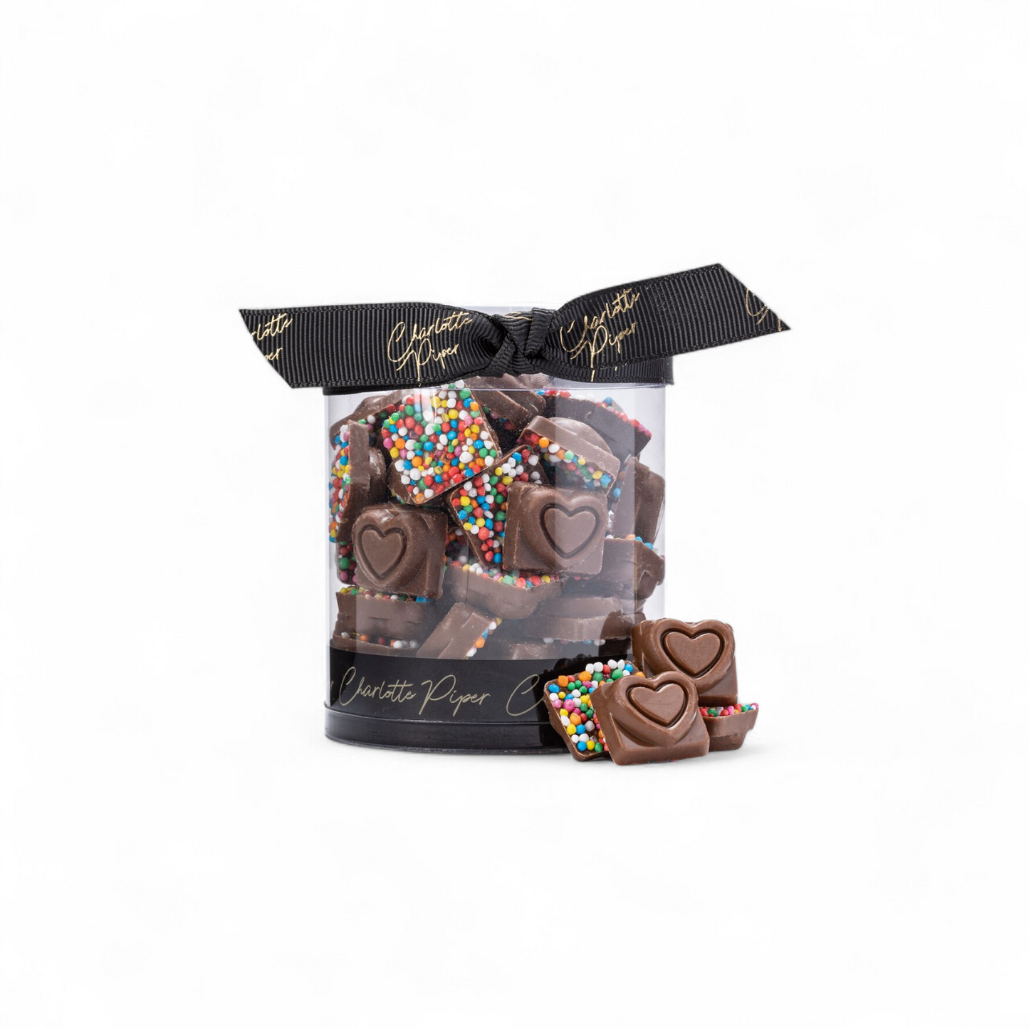 Tiny Hearts Milk Chocolate with Sprinkles 130g