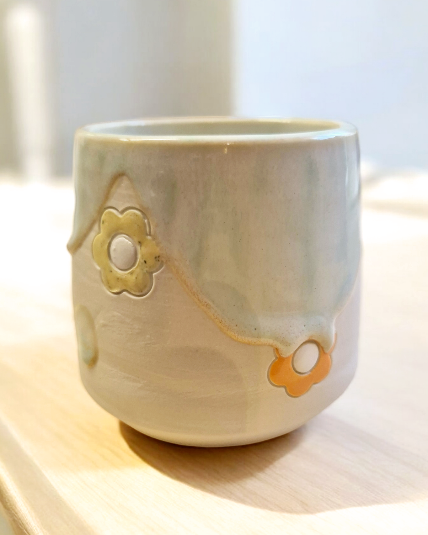 Handmade Ceramic Mug/Tumbler - Sunset Ceramics